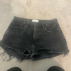 Abercrombie & Fitch High Rise Mom Short Size 30/10 Curve Love